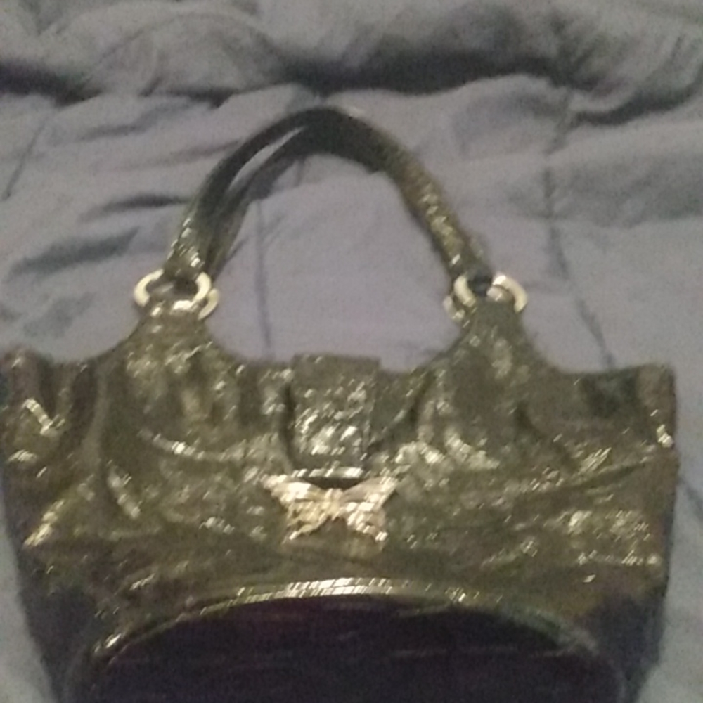 Vinyl purse